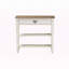 Console à 1 tiroir de style français traditionnel, H 29,6 po x l 31,35 po x P 9,78 po Ingrit