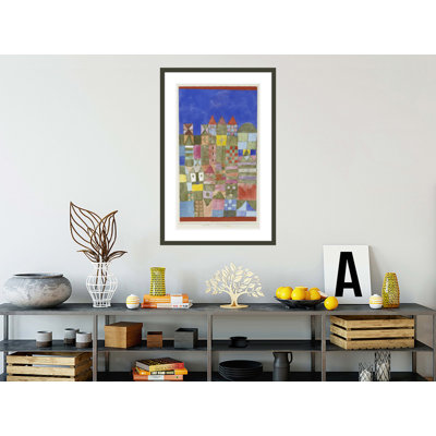 Marjamshouse par Paul Klee, impression giclée encadrée