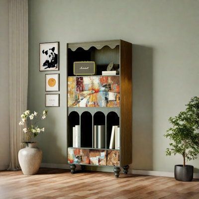 French Retro Style Bookcase