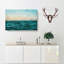 Ocean Stripe - Wrapped Canvas Painting-56654853
