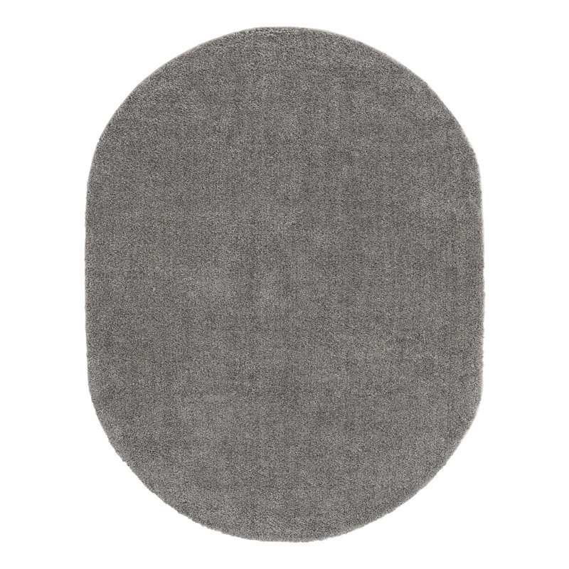 Zuniga Rug, Oval 7'11" x 10', Gray