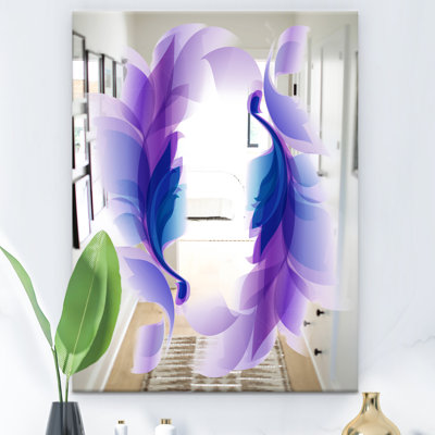 Miroir d'appoint éclectique Feathers