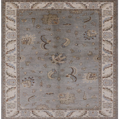 Tapis oriental bleu / crème Mane