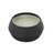 Cole And Grey Metal Creamy Vanilla Swirl Scented Textured 30Oz 3 Wick Candle With White Wax