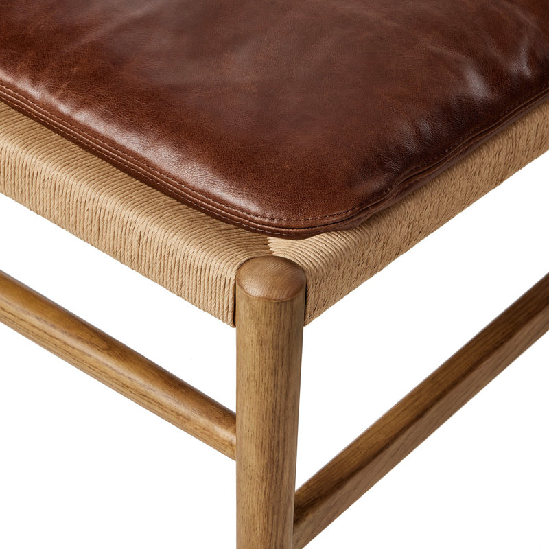 Dara Dining Chair with Cushion, Dulane Mahogany