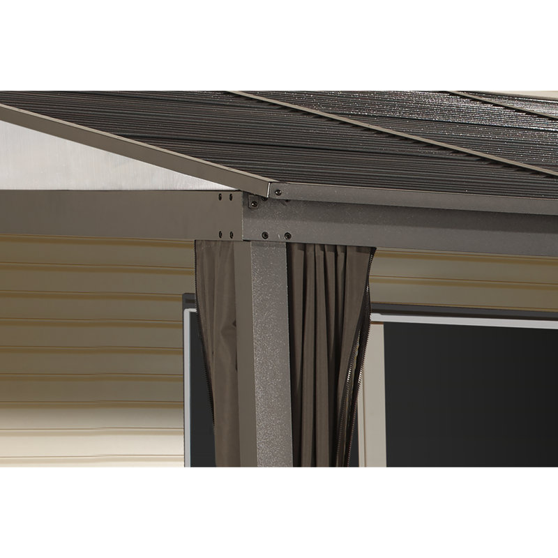 Sojag Portland 10 ft. x 14 ft. Wall Gazebo