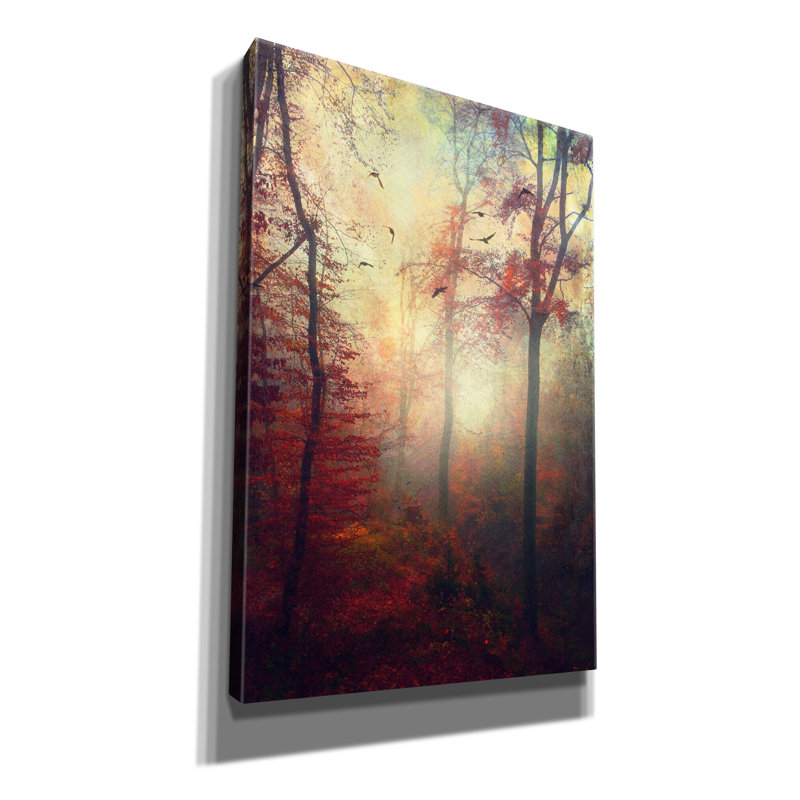 «Haze» par Dirk Wustenhagen, art mural sur toile, H 18 po x l 12 po x P 0,75 po