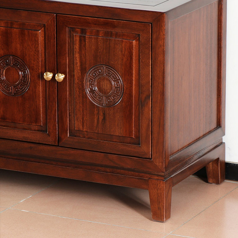 Meuble télé rétro et simple, H 23,62 po x L 78,74 po x l 16,54 po