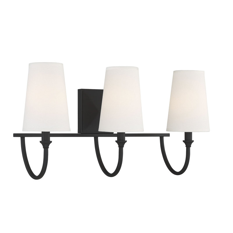 Payson 3 - Light Dimmable Vanity Light, Matte Black