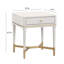 48.3cm W Solid + Manufactured Wood Bedside Table-1197831881