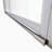 1 3/8" adjustment,universal pivot shower door, with 1/4" tempered glass finish 3072-125362269