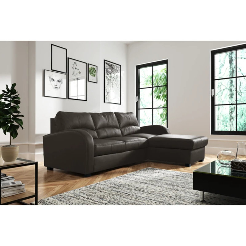 Fridulf 3 Seater Sofa Bed, Right Hand Facing, Dark Brown