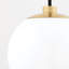 Luminaire suspendu sphère 1 lumière Luna-1604292611