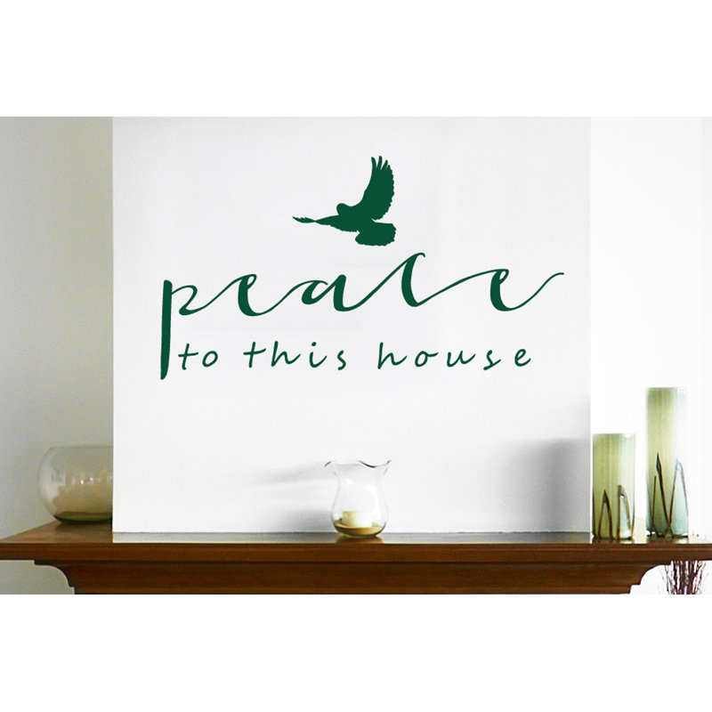 Non-Wall Damaging Wall Decal, Dark Green, Medium
