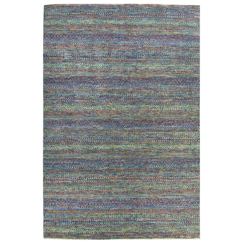 Illusion One-of-a-Kind 6'1" X 9'1" Flatweave Area Rug