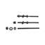 50 PCS Kit de garde-corps, T316 Quincaillerie de garde-corps en acier inoxydable pour trousse de garde-corps
