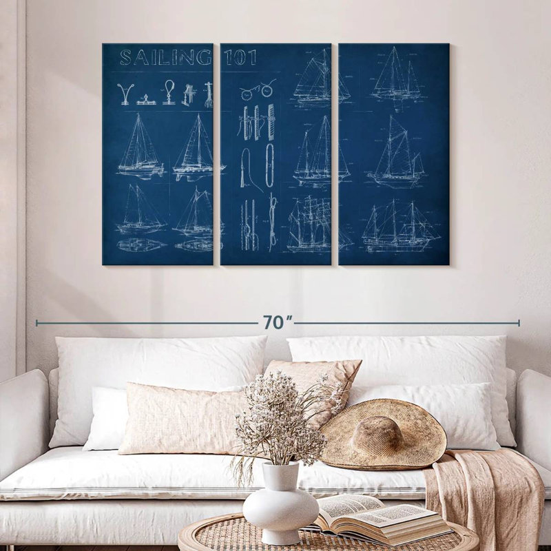 Laelle Sailing Infograph, 32" H x 50" W