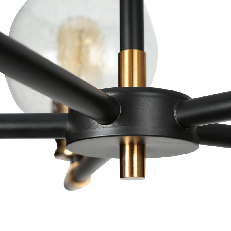 Luminaire suspendu pour îlot de cuisine 5 lumières