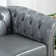 Canapé Chesterfield 3 places Elaiza