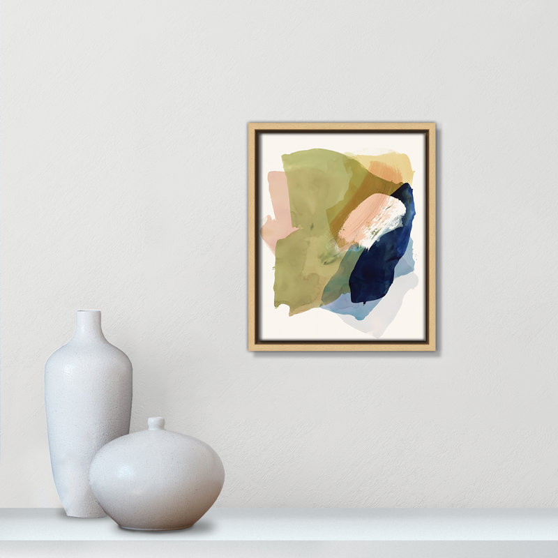 Brush and Whisper II Print by , 11.5" H x 9.5" W, Natural Floater