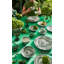 Heritage Green Italian 10.5" Dinner Plates, Set of 4