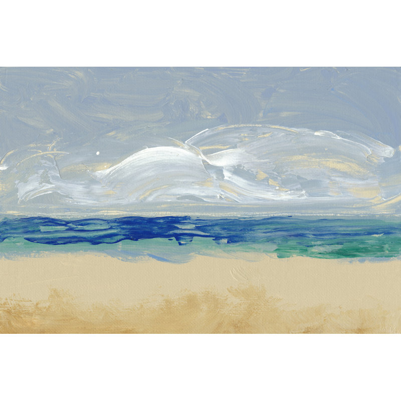 Eastern Shore II by Alicia Ludwig - Wrapped Canvas Painting, 30cm H x 46cm W 