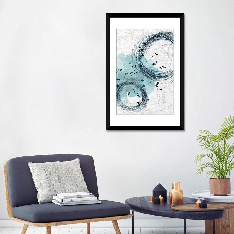 «Close», reproduction d'impression sur toile, Papier d'art encadré noir, Blanc, H 32 po x l 24 po x P 1 po