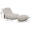 Fenix Lounge Chair with Ottoman