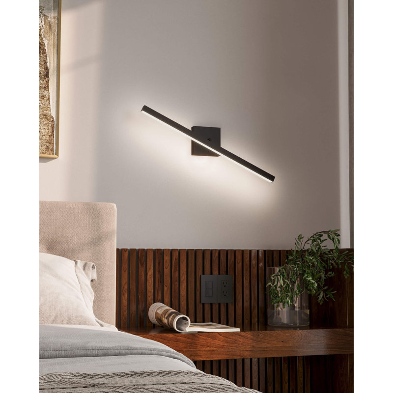 Rubie Single Dimmable LED Vanity Light, White