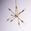 Lustre sphérique spoutnik 10 lumières Susette