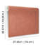 Papier peint imitation lin Nuovo Rust-403424184
