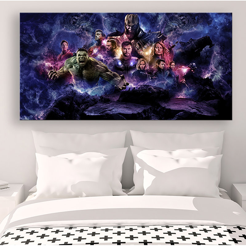 Avengers Endgame - Wrapped Canvas Print, 53cm H x 78cm W x 2cm D