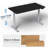 VIVO Single Motor Electric Desk with Push Button Memory Controller-129479310-129479291