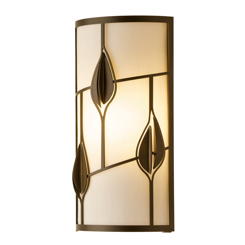 Alison 1 - Light Flush Mount Sconce, Dark Smoke