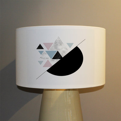 Cotton Drum Lamp Shade ( Uno )