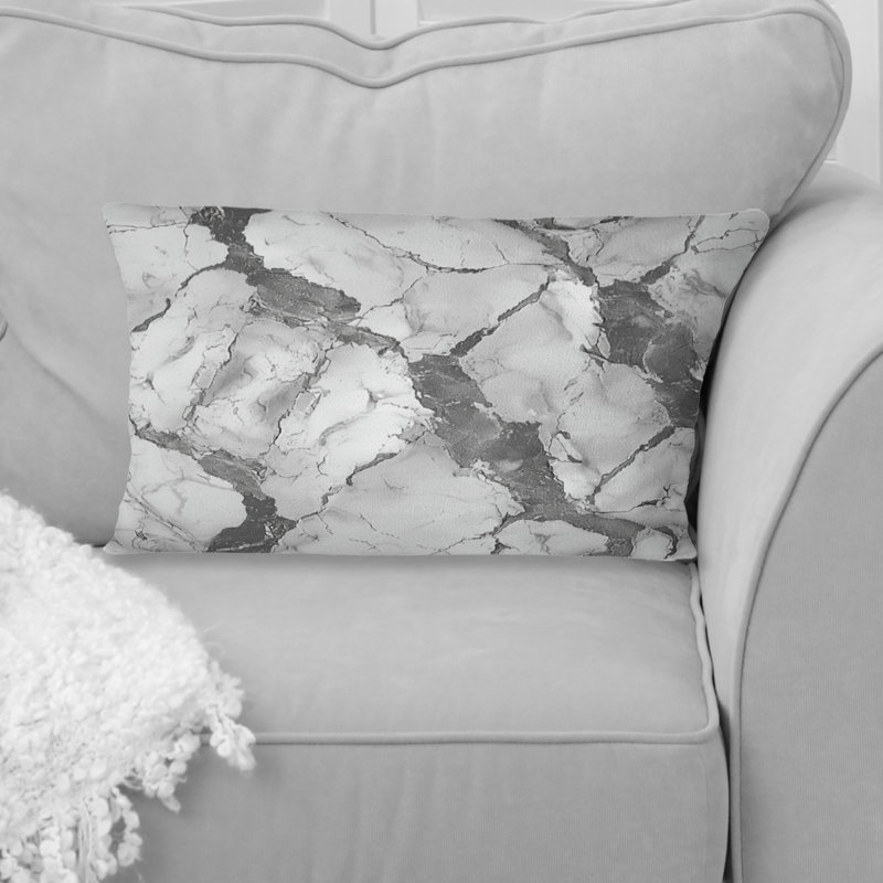 Marbre gris II - coussin lombaire traditionnel