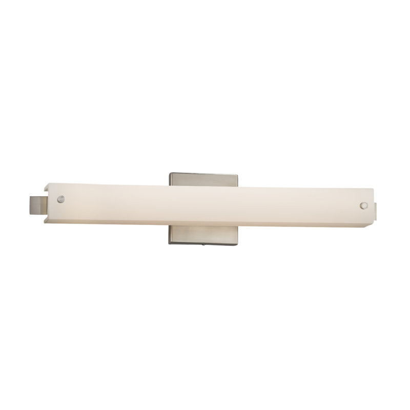 Carlotte 2 - Light Dimmable Bath Bar, Brushed Nickel