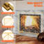 1 Panel Iron Fireplace Screen