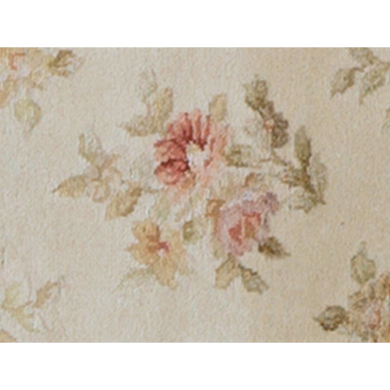 Hand Knotted Area Rug in Ivory