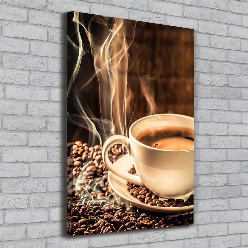 Aromatic Coffee - Wrapped Canvas Print