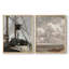 Vintage nAUTICAL VII - impression giclée encadrée - ensemble de 2