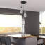 Luminaires suspendus Raindrop pour îlot de cuisine Luminaires suspendus en forme de goutte d'eau en verre transparent pour salle à manger, porche, couloir, salon-104429206