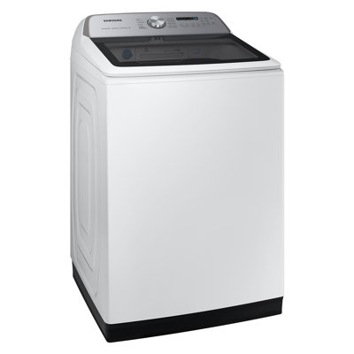 Samsung 5.4 cu. ft. Extra-Large Capacity Smart Top Load Washer with ActiveWaveâ¢ Agitator and Super Speed Wash -  WA54CG7105AWUS