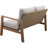 Ecclesia Eucalyptus 2 - Person Patio Conversation Set with Cushions