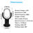 Oscillating Bladeless Tower Fan with Remote Control 10 Speeds Setting 10H Timer Adjustable Tilt-88867738