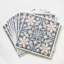 Lillium Blue 30.48 x 30.48cm Self-adhesive Vinyl Floor Tiles Pack 10 (0.93sqm)