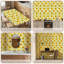 Papier peint auto-adhésif à motif de tournesols floraux sans soudure à motif d'aquarelle-1142570583