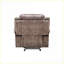 Fauteuils inclinables et oscillants inclinables à mouvement horizontal bicolore | Chocolat | Velours-440344451