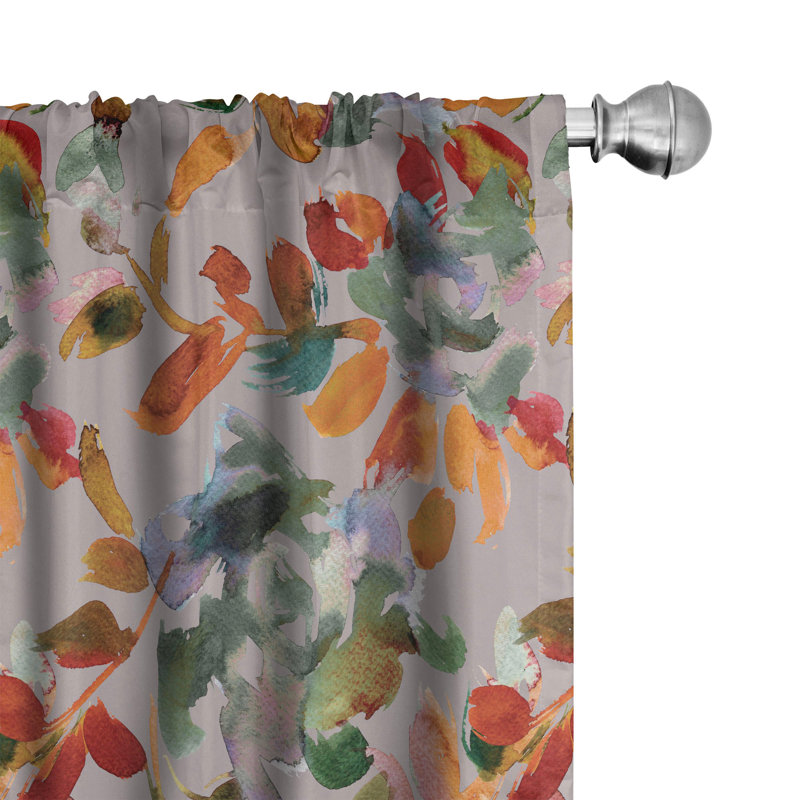 Semi Sheer Curtain Pair