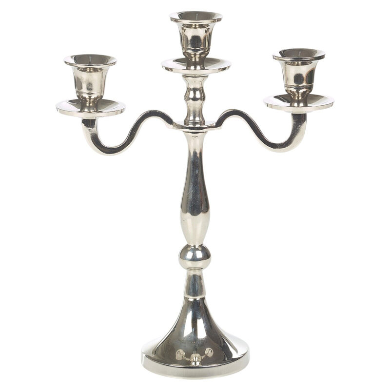 29cm Metal Tabletop Candelabra